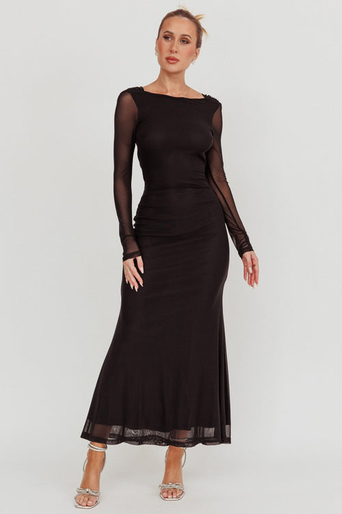 Graceful Beauty Dress | Black