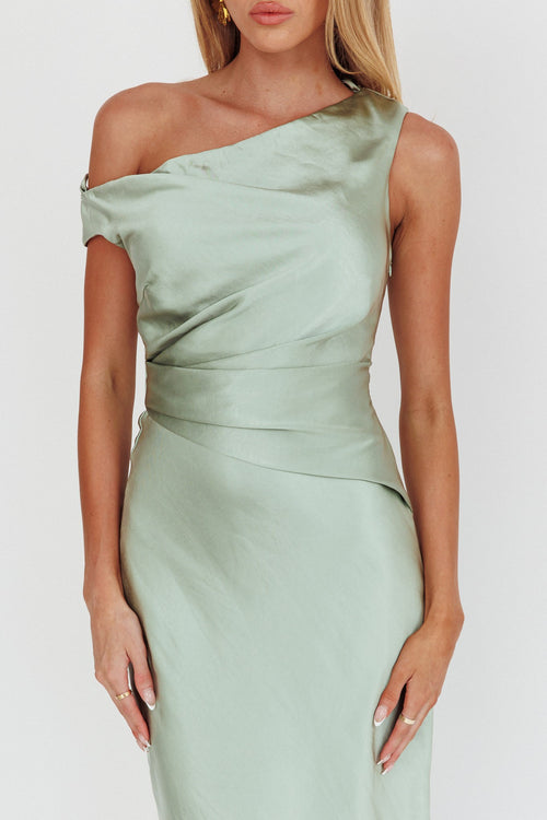 Still In Love Dress | Sage