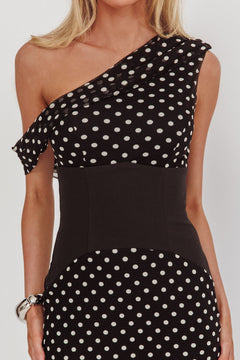 Make A Scene Dress | Black Dot