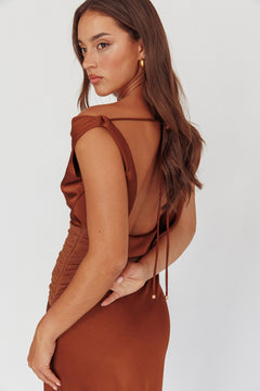Effortless Beauty Dress | Brown