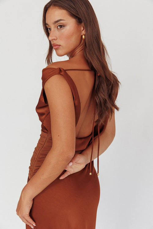 Effortless Beauty Dress | Brown