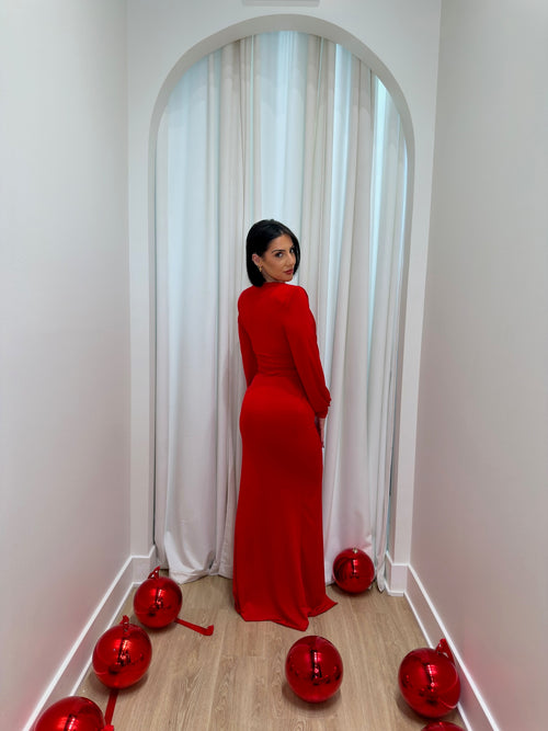 The Lucille Dress | Red
