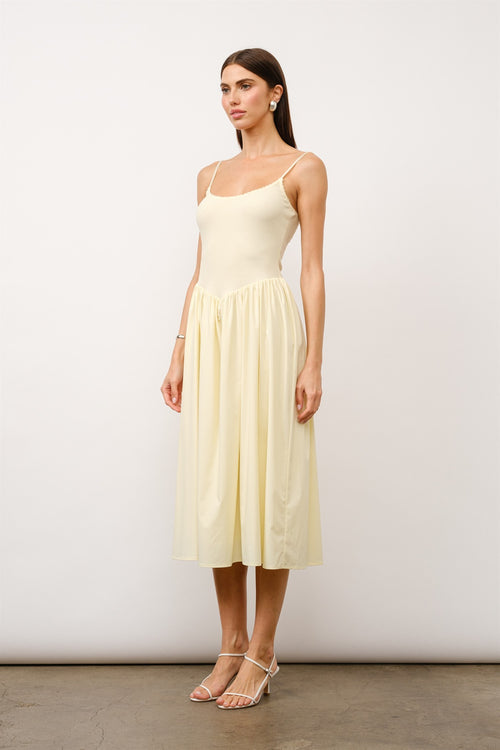 Beautiful Day Dress | Pale Yellow (FINAL SALE)