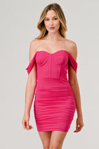 Beautiful Dream Dress | Fuchsia (Final Sale)