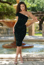 The Pierre Dress | Emerald