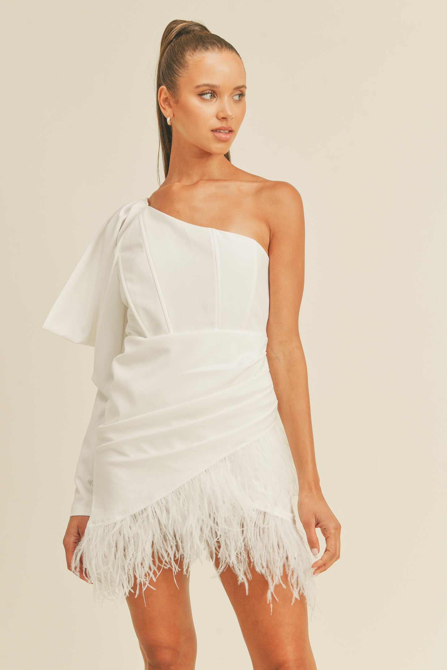 Fashionista Fave Dress (Ivory)