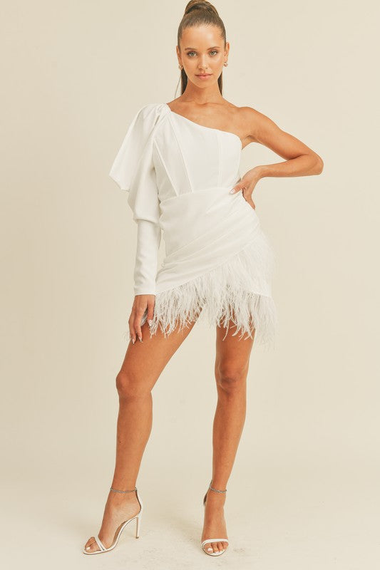 Fashionista Fave Dress (Ivory)
