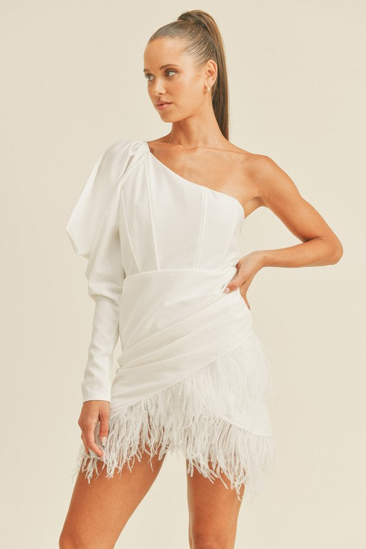Fashionista Fave Dress (Ivory)