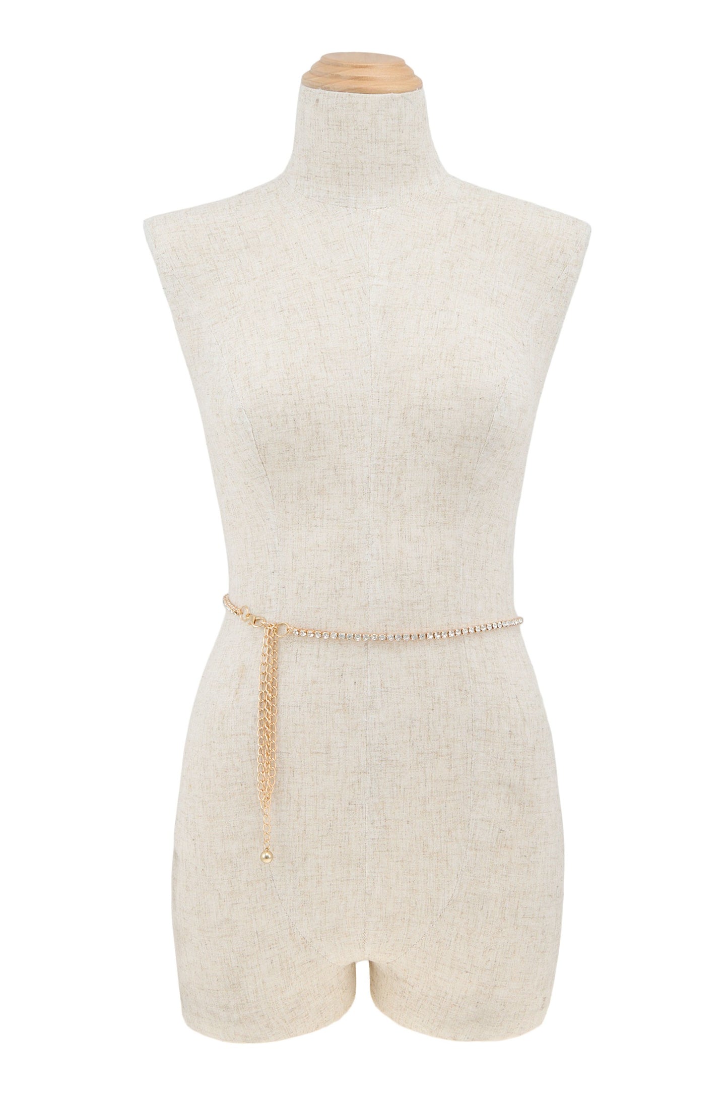 Single Line Bold Chain Belt