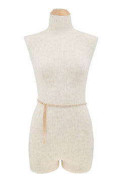 Single Line Bold Chain Belt