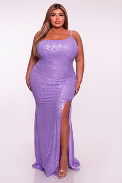 Queen Liz Dress | Lavender