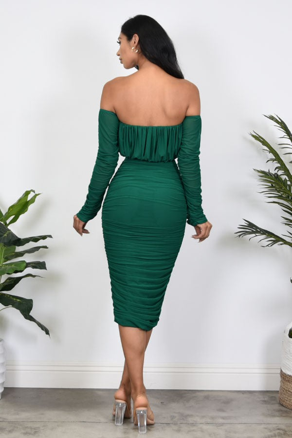 Classy & Confident Dress (Magenta)
