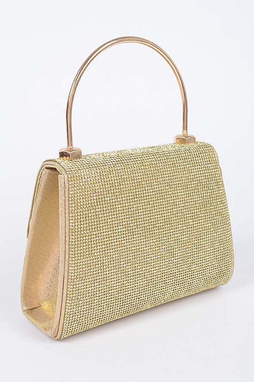 Dazzle Forever Clutch | Gold