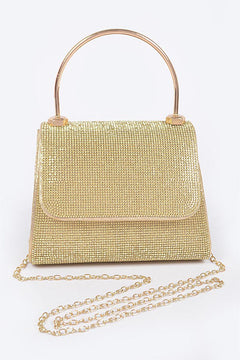 Dazzle Forever Clutch | Gold