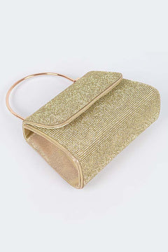 Dazzle Forever Clutch | Gold