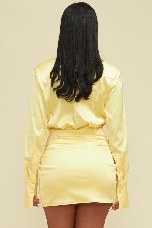 Truth or Dare Dress | Yellow