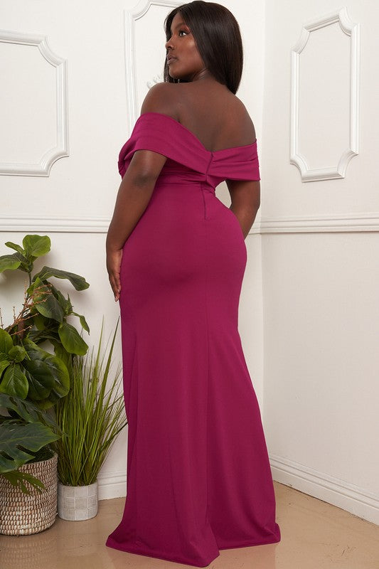 Queen Estee Dress (Magenta)