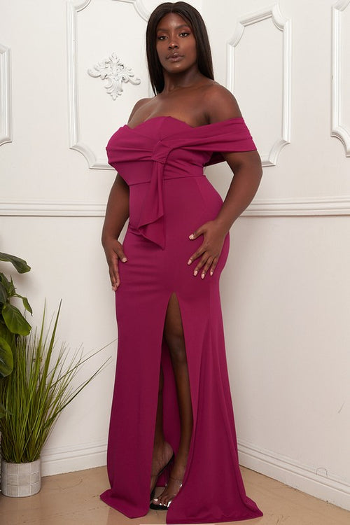 Queen Estee Dress | Magenta (Final Sale)