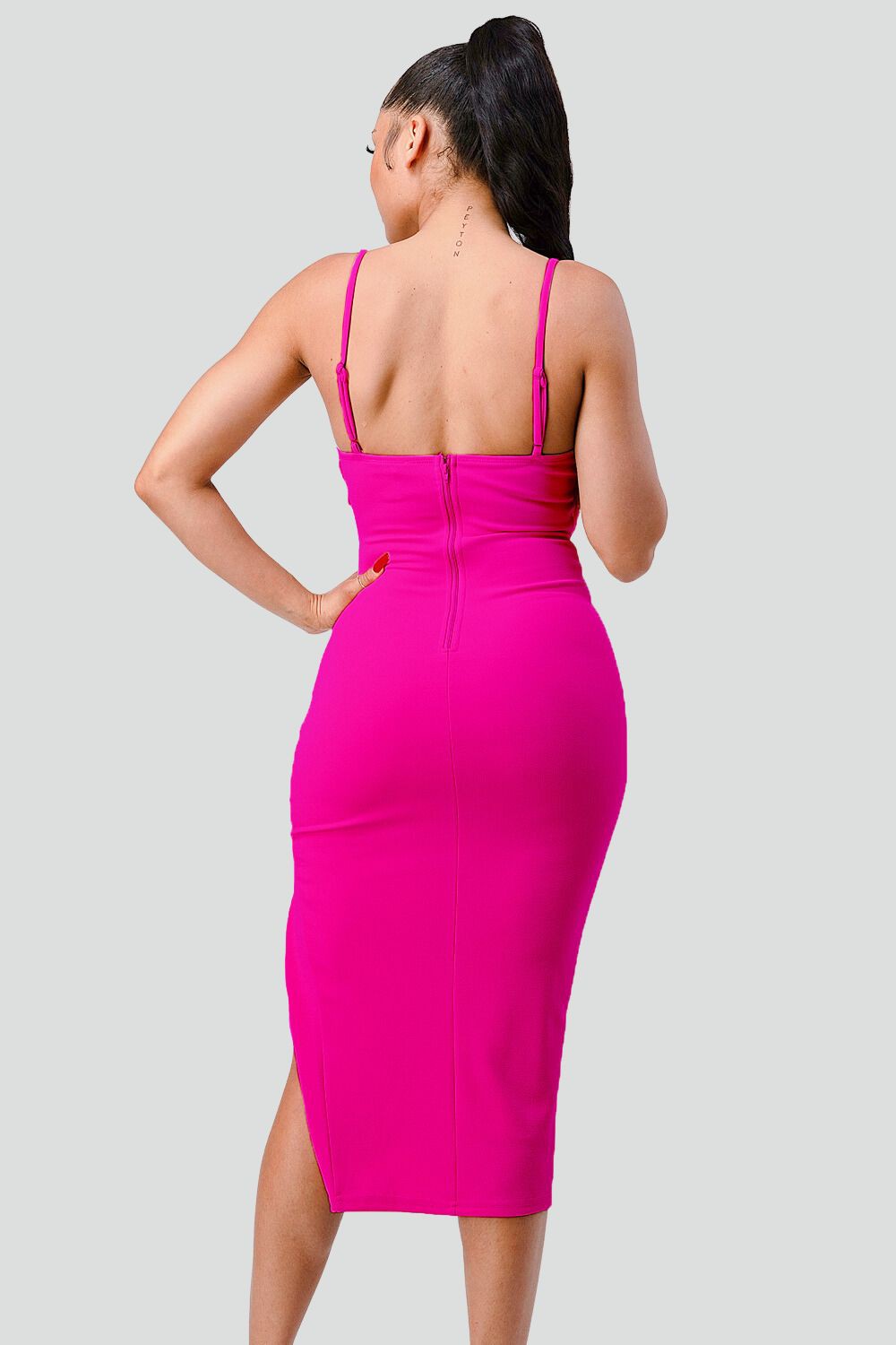 Eternal Love Dress (Hot Pink)