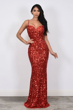 The Gianna Dress | Red