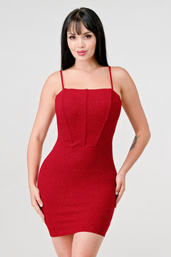 Starry Night Dress (Red)