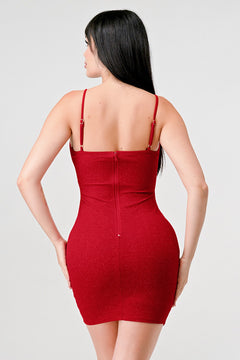 Starry Night Dress (Red)