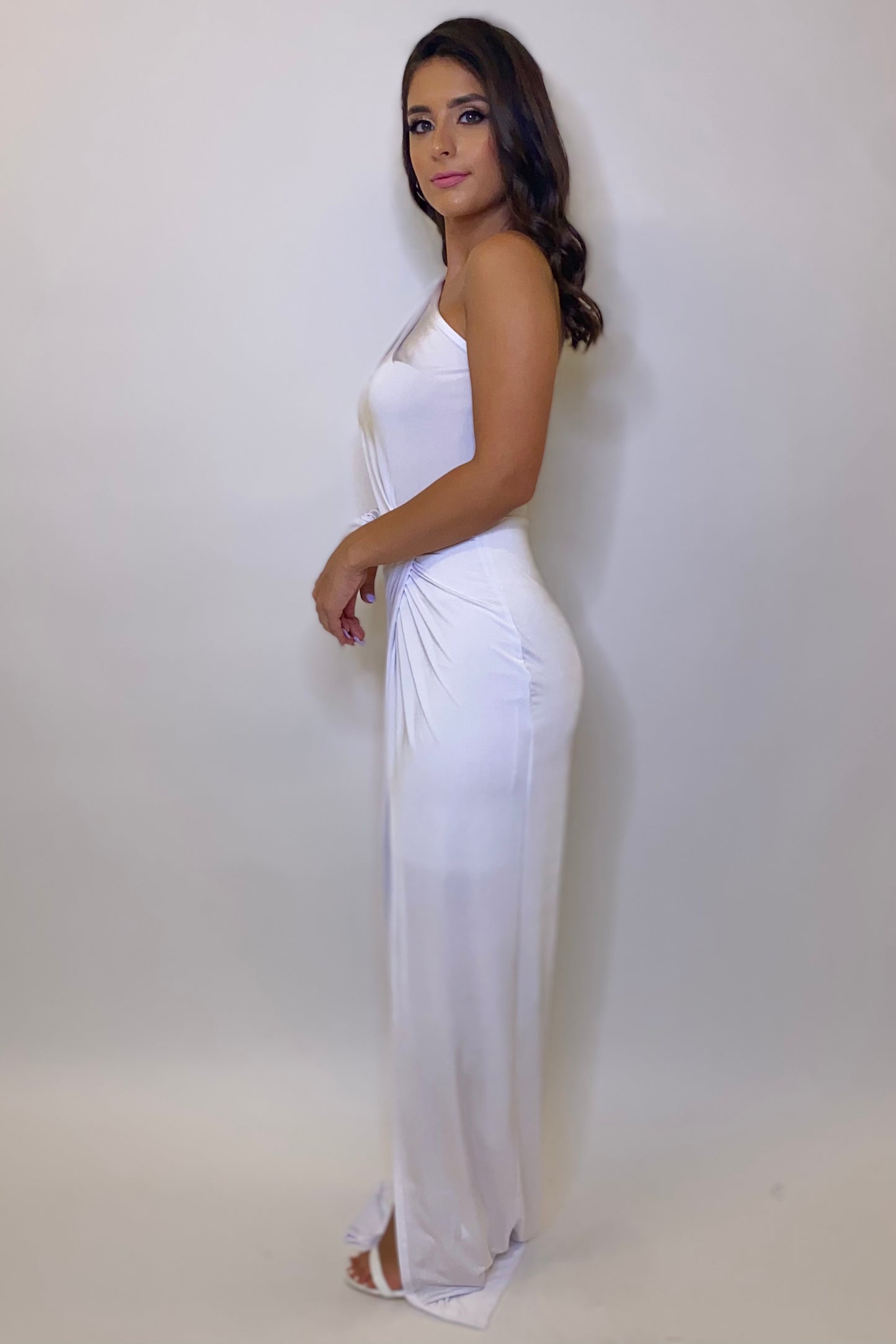 Party in Rio Dress (White) (FINAL SALE)