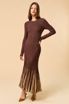 Cocoa Dusk Dress | Brown