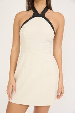 Boulevard Walk Dress | Oat