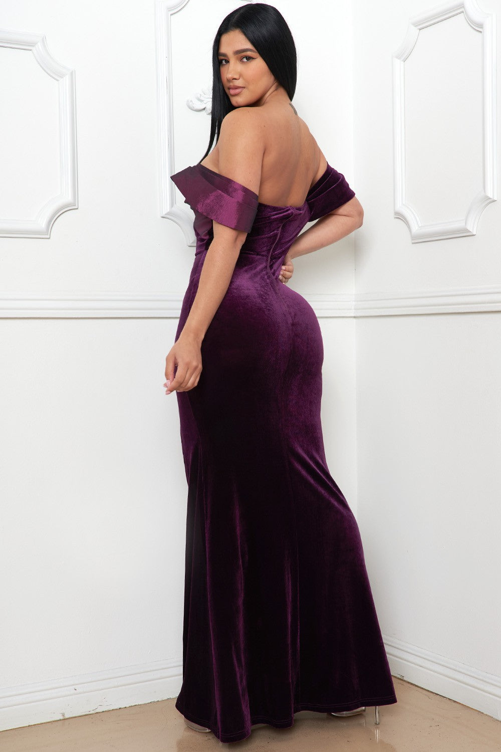 Queen Tatiana Dress (Purple)