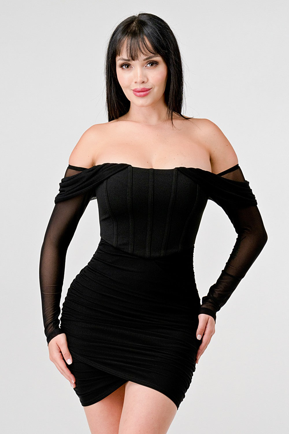 Contemporary Classic Dress (Black)