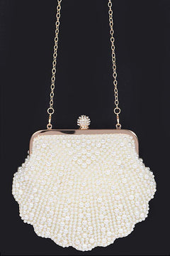 Pearl Dream Clutch | Ivory