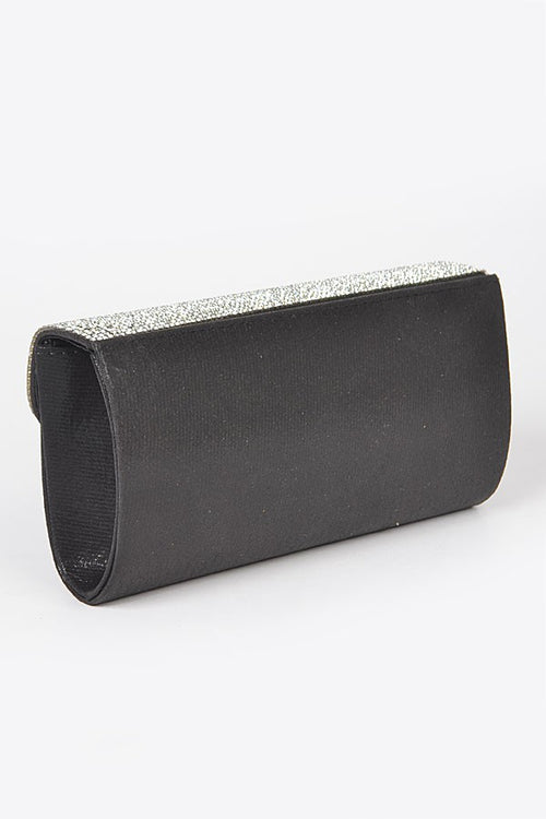 Check Me Out Clutch | Silver