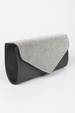 Check Me Out Clutch | Silver
