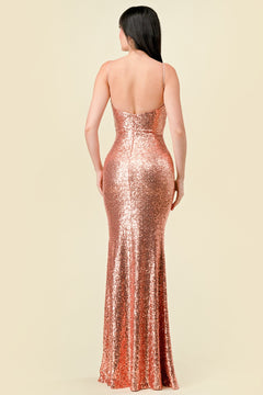 The Maryanne Dress | Rose Gold