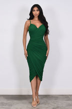 Truth Or Dare Dress | Forest Green