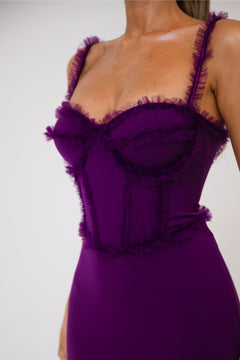 The Kathrine Dress | Purple (FINAL SALE)