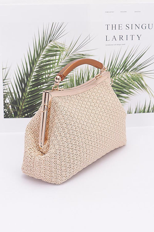 The Bora Bora Clutch | Khaki