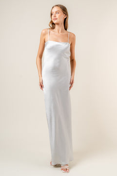 Heavenly Haze Dress | Silver
