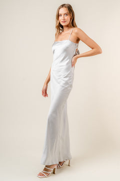 Heavenly Haze Dress | Silver