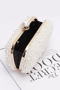 Pearl Wonder Clutch | Ivory