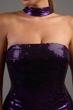 Cancun Night Dress | Purple