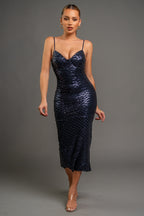 Dance the Night Away Dress | Navy