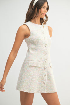Tres Chic Dress | Ivory/Multi