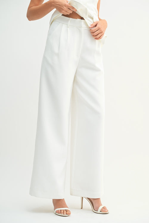 My Own Boss Two-Piece Set | Ivory