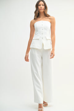 My Own Boss Two-Piece Set | Ivory