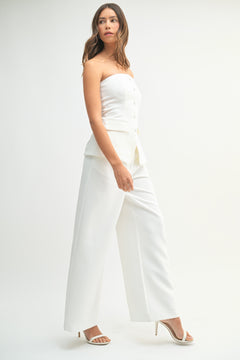 My Own Boss Two-Piece Set | Ivory