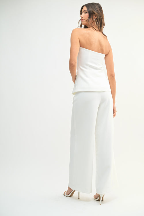 My Own Boss Two-Piece Set | Ivory