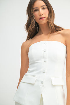 My Own Boss Two-Piece Set | Ivory