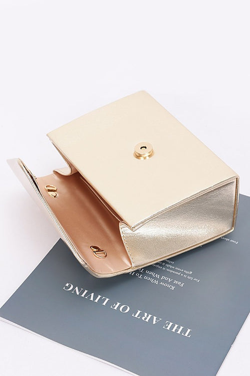 Glitzy Glam Clutch | Gold